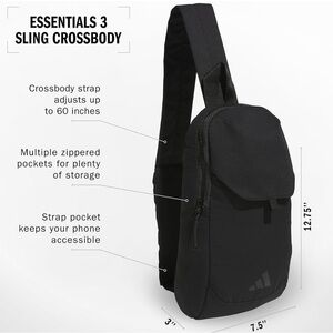 ADIDAS ESSENTIALS 3 SLING BAG